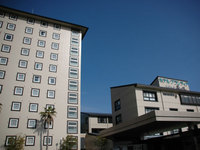 青島天然温泉　ホテルグランティアあおしま太陽閣（ルートインホテルズ）外観