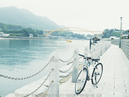 瀬戸内の島を自転車で走る