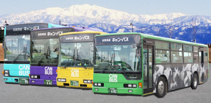 加賀周遊バス　キャンバス