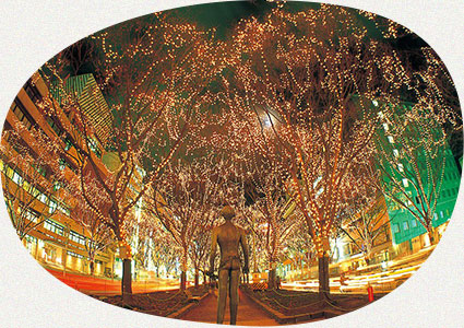 60万球の光が織りなす仙台・冬の風物詩。