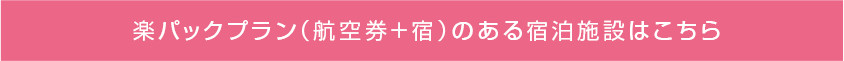 楽パックプラン（航空券＋宿）のある宿泊施設はこちら