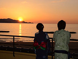 浜詰　夕日ヶ浦温泉　旅館　夕日ヶ浦