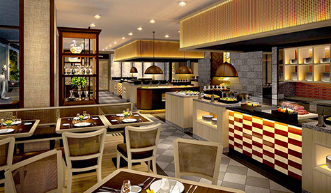 Buffet＆Café  SLOPE SIDE DINER ZAKUROオープン グランドプリンスホテル新高輪