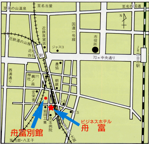 ビジネスホテル舟富