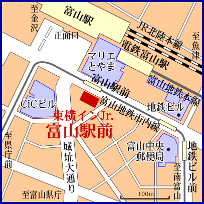 東横インＪｒ．富山駅前