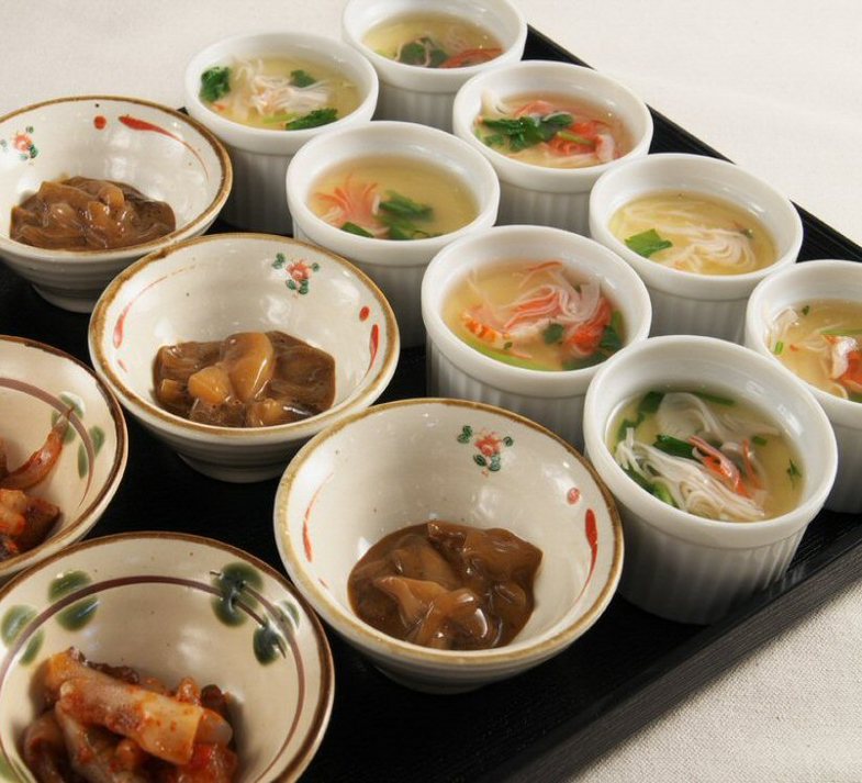 手作り玉子豆腐と塩辛