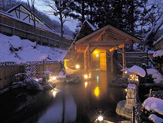 湯の小屋温泉　秘湯の宿　龍洞