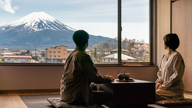 富士河口湖温泉　富士山の見える温泉旅館　大池ホテル