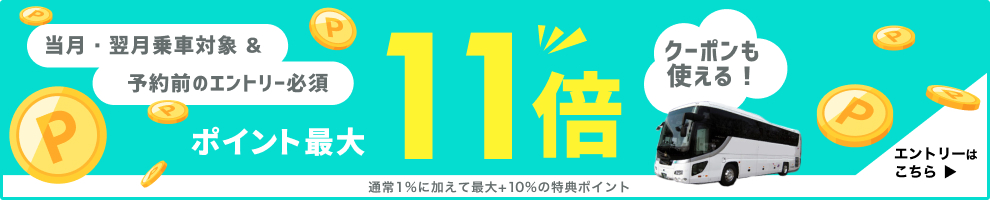 ポイント最大11倍キャンペーン