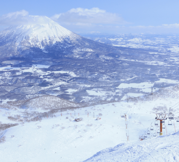 高速バスで行く 北海道スキー・スノボード