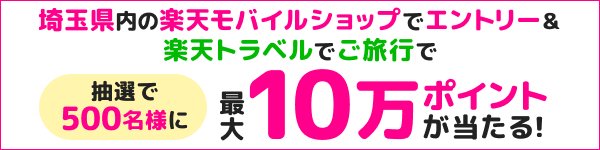抽選500名様に 最大10万ポイントが当たる！