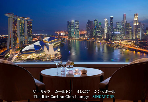 THE　RITZ-CARLTON,　MILLENIA　SINGAPORE / The Ritz-Carlton Club Lounge - SINGAPORE