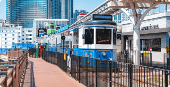 海雲台ブルーラインパーク海辺列車