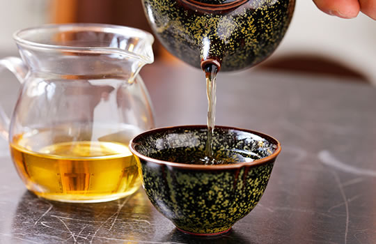 一番人気はほのかな
甘みとミルクの香りが
特徴の「金萱茶」
