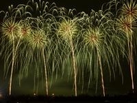 安曇野市制施行10周年記念 第9回安曇野花火・写真
