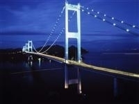 来島海峡大橋橋梁照明・写真