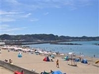 勝浦中央海水浴場・写真