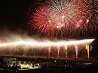 熊本地震復興祈願 第30回記念やつしろ全国花火競技大会・写真