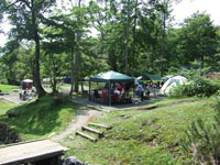 道民の森神居尻地区林間キャンプ場・写真