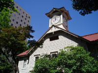 札幌市時計台（旧札幌農学校演武場）・写真