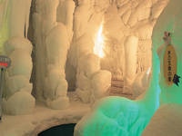 氷の体験美術館　北海道アイスパビリオン・写真