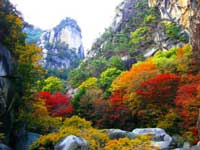 御岳昇仙峡の紅葉・写真