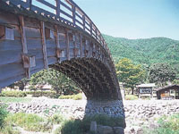 道の駅　奈良井木曽の大橋
