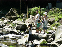 浄蓮の滝　天城国際鱒釣場・写真
