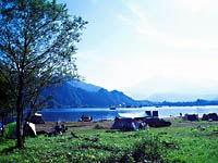 秋元湖キャンプ場・写真