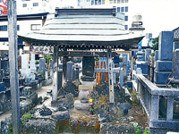 光明寺・与三郎の墓・写真