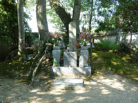 竹中半兵衛の墓・写真