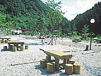 安田川アユおどる清流キャンプ場・写真