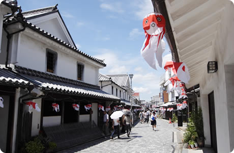 白壁の町並み(柳井市)
