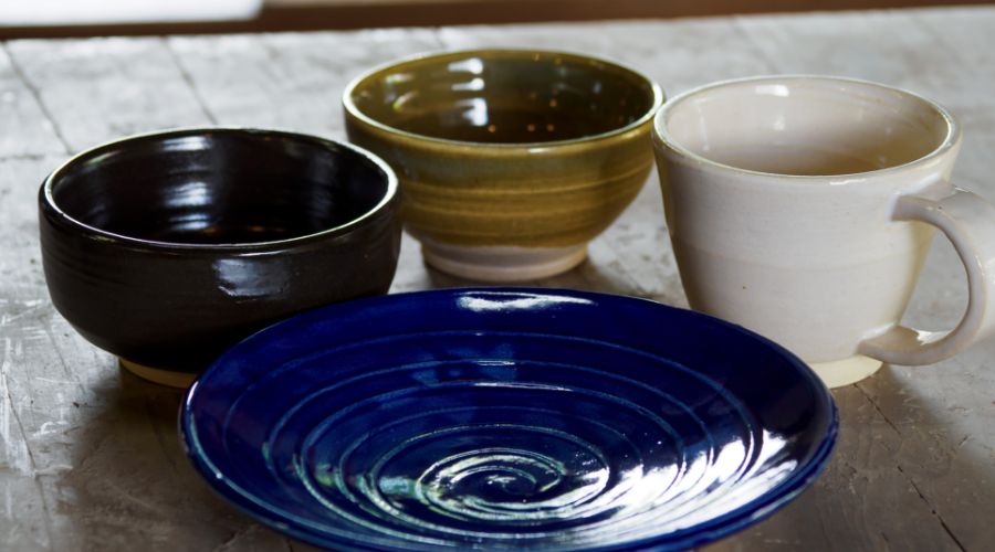 陶芸体験の釉薬は4種類から