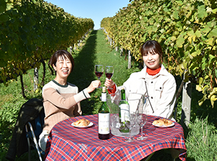 日本屈指のワインの産地で珠玉のワインと鮮度抜群の魚介を満喫