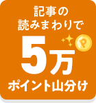 記事の読みまわりで5万ポイント山分け