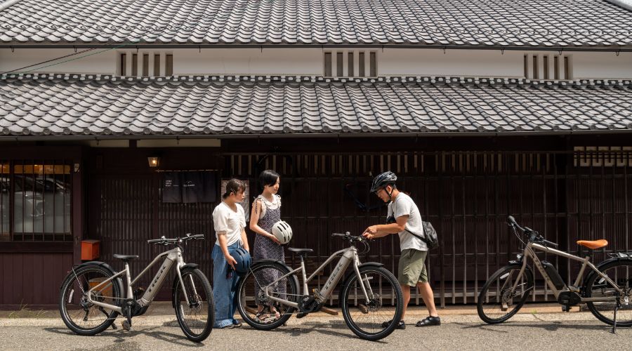 江戸時代の宿場町と農村地域を巡るサイクルツアー