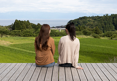 絶景を独占する石川県・七尾市の宿で里山里海のもたらす恵みの豊かさを知る