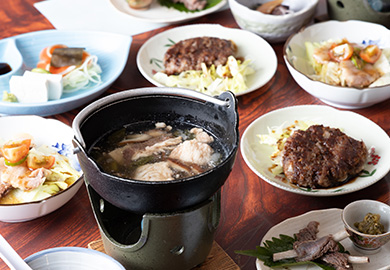 師が射止めたジビエや山菜を使った郷土料理－日本三霊山・白山の恵みから心と体に元気をもらう