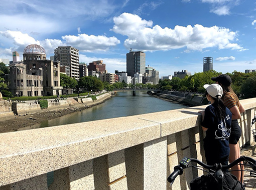 広島サイクリングによる街歩き
