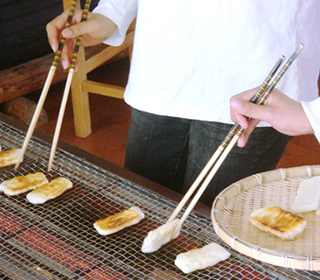 おかき焼き