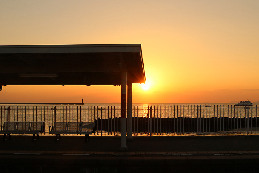 梅津寺駅・高浜駅 01