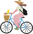 イラスト 自転車