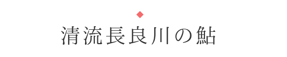 岐阜の【FAO世界農業遺産】清流長良川の鮎