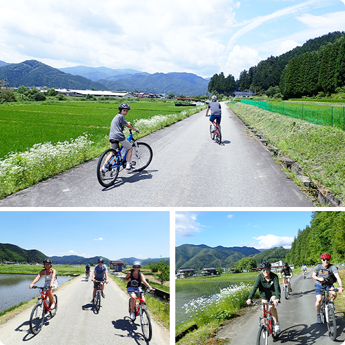 里山サイクリングで日常風景に触れる