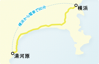 横浜から電車で60分 週末は湯河原でアートな旅を