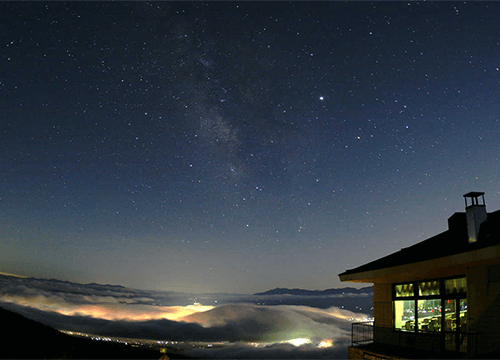 高峰高原ホテルの星空観望