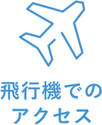 飛行機でのアクセス