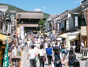 善光寺表参道食べ歩きチケット