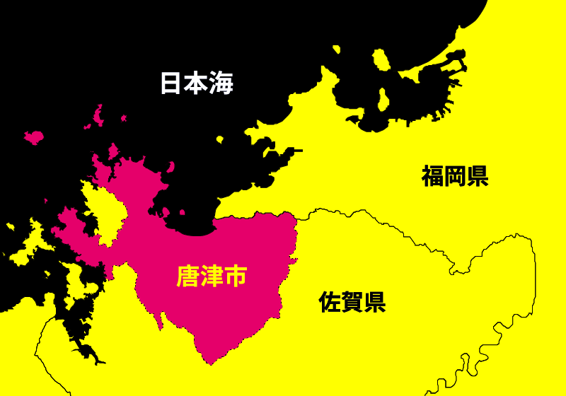 佐賀県マップ